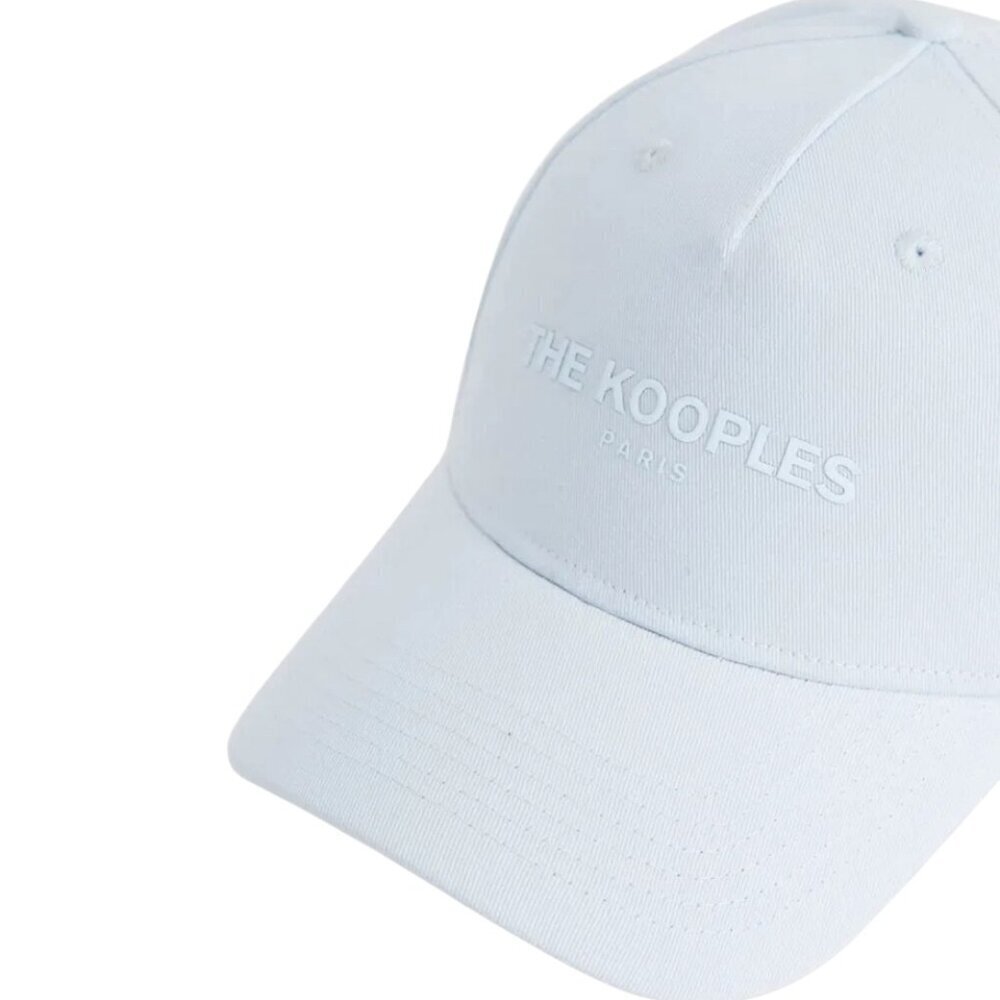 The Kooples Unisex Baseball Cap Light Blue NWT